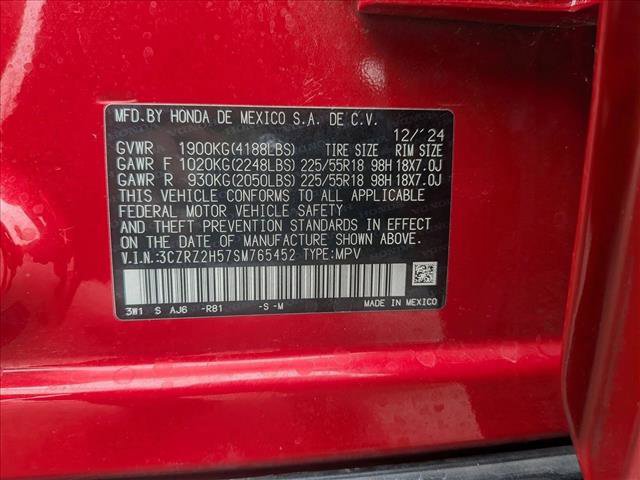 Certified 2025 Honda HR-V Sport image 22