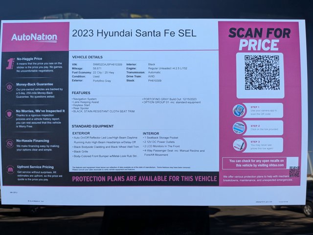 Used 2023 Hyundai Santa Fe SEL image 24