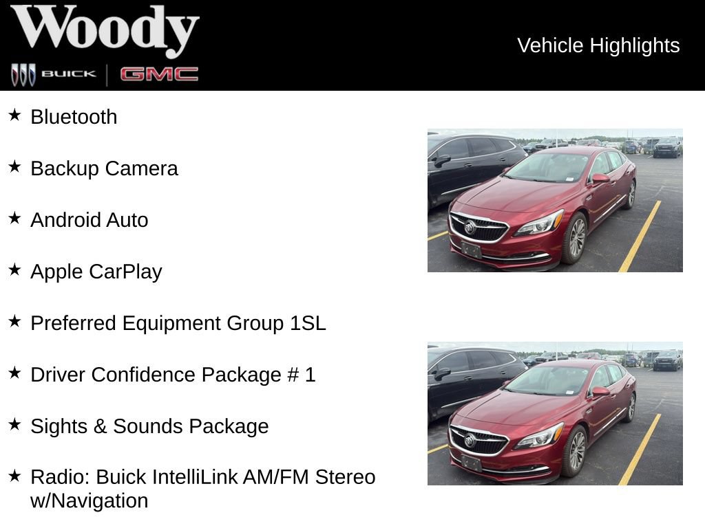 Certified 2017 Buick LaCrosse Essence w/ Sights and Sounds Package FWD image 3