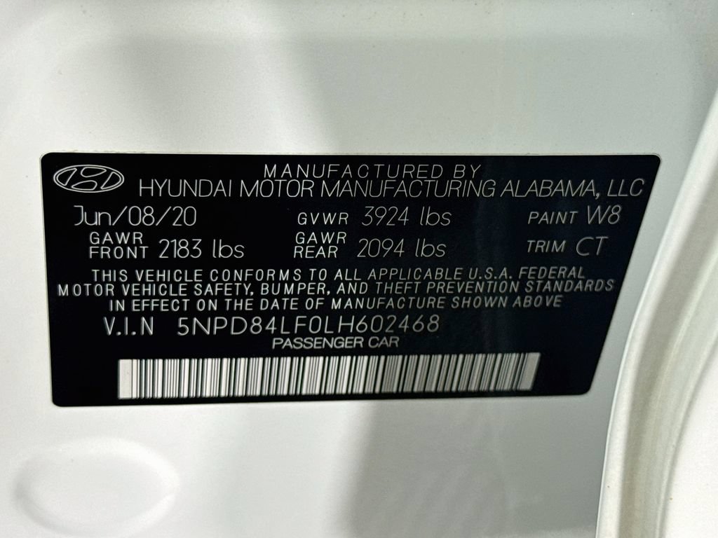 Used 2020 Hyundai Elantra SEL w/ Cargo Package (C1) FWD image 34