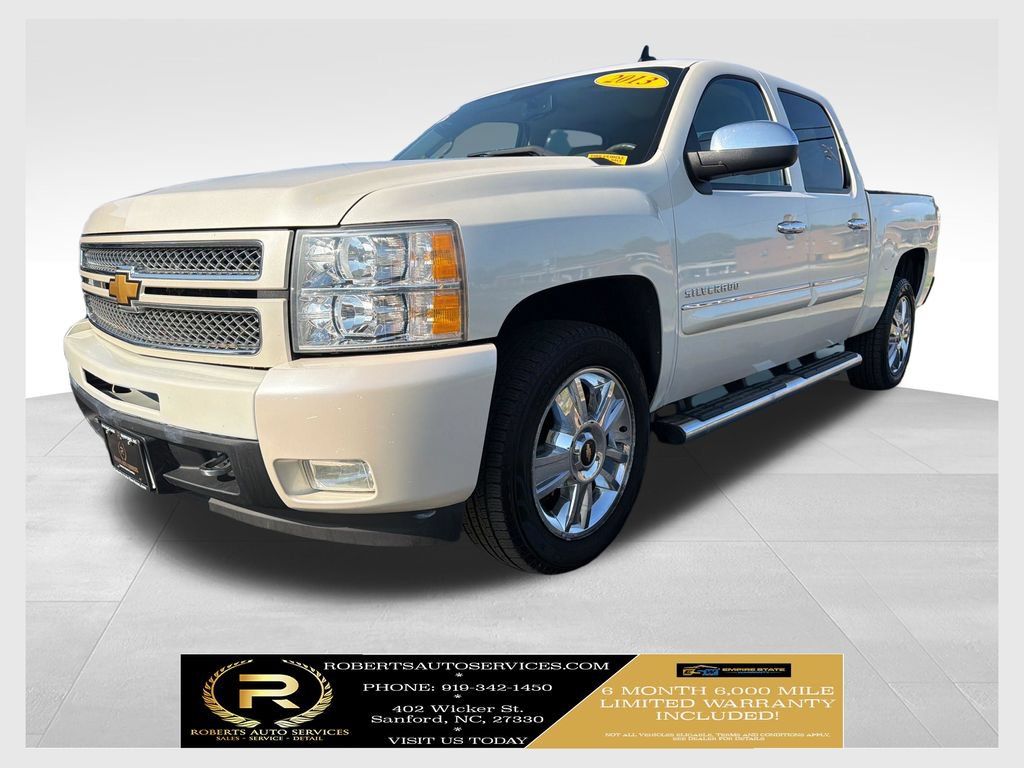 Used 2013 Chevrolet Silverado 1500 LTZ w/ LTZ White Diamond Edition AWD/4WD image 1