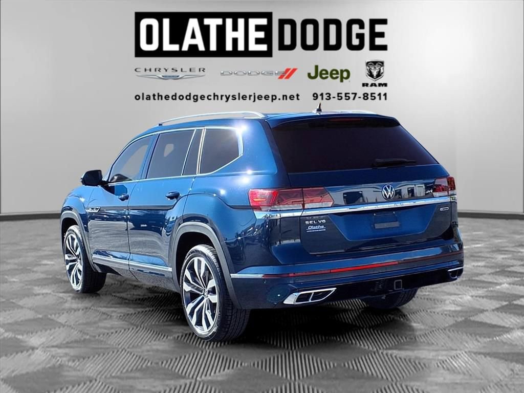 Used 2021 Volkswagen Atlas SEL Premium image 3