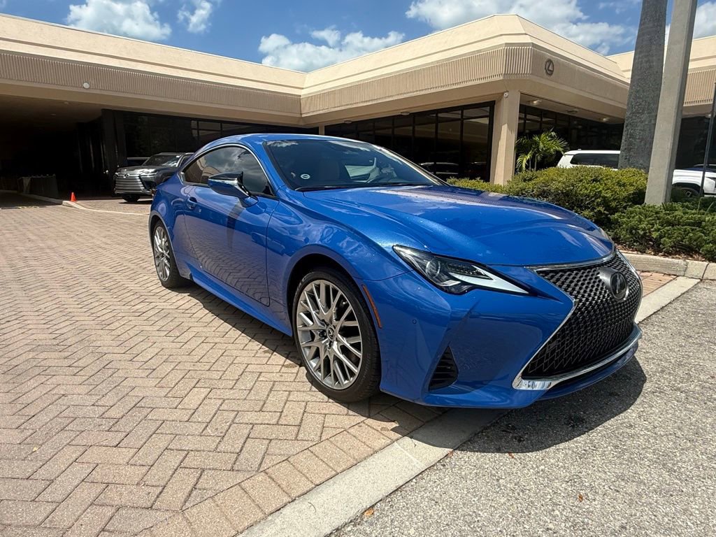 Used 2022 Lexus RC 350 w/ Premium Package