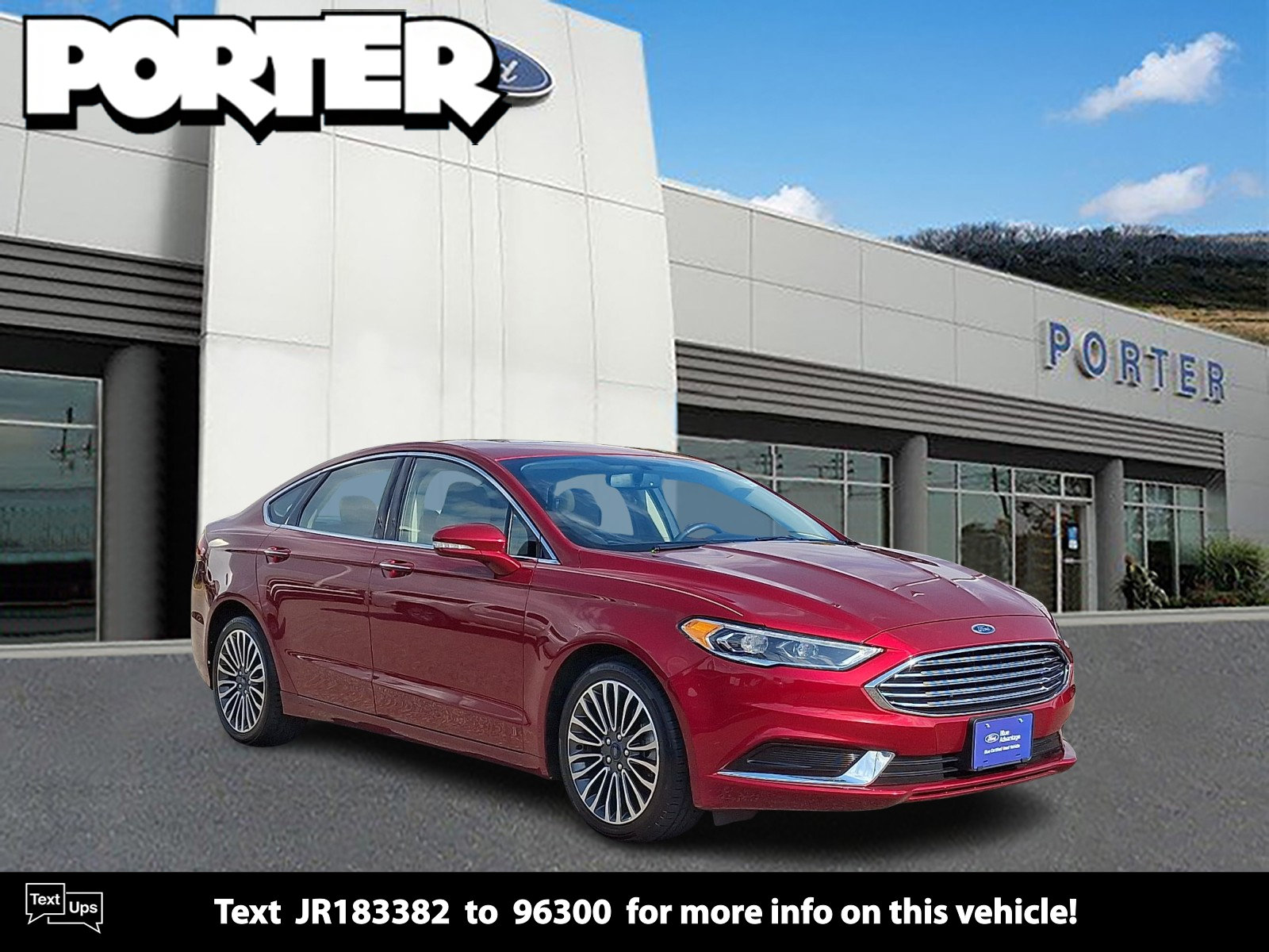 Certified 2018 Ford Fusion SE w/ Fusion SE Technology Package
