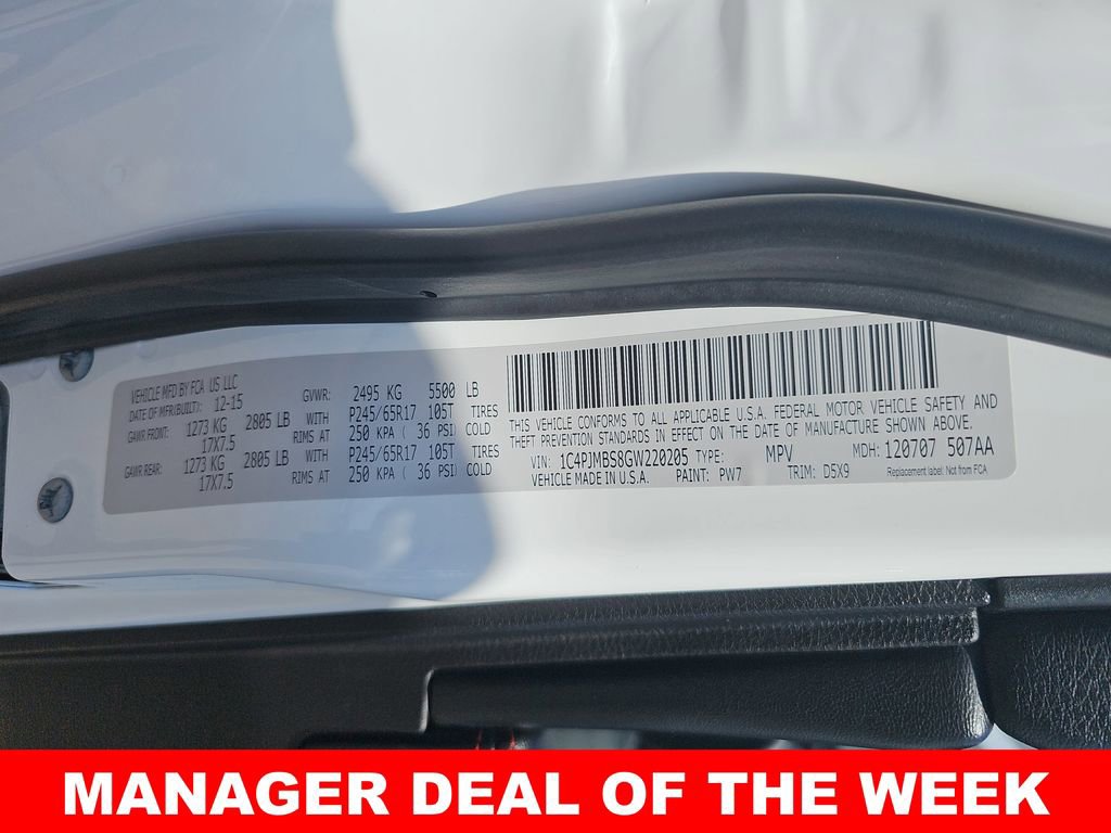 Used 2016 Jeep Cherokee Trailhawk w/ Comfort/Convenience Group image 42