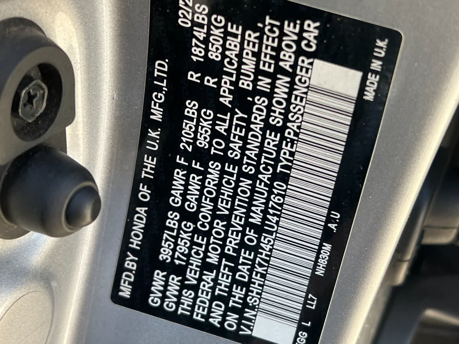 Used 2020 Honda Civic Sport image 30