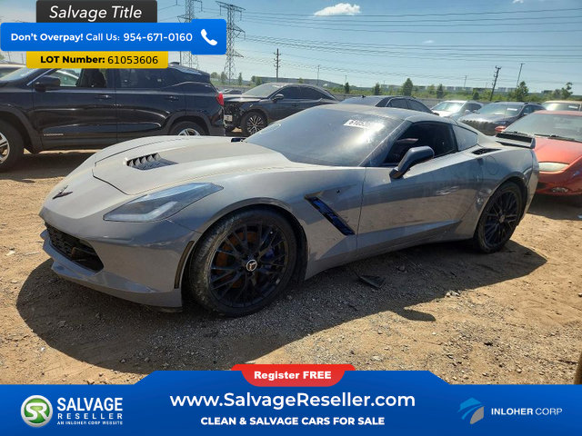 Used 2014 Chevrolet Corvette Stingray Coupe w/ 3LT Preferred Equipment Group RWD image 1