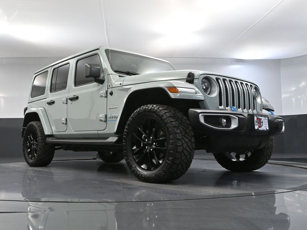 Used 2023 Jeep Wrangler Sahara 4xe w/ Cold Weather Group image 51