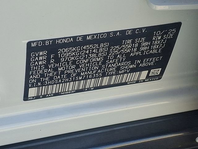 Certified 2025 Acura ADX AWD image 29