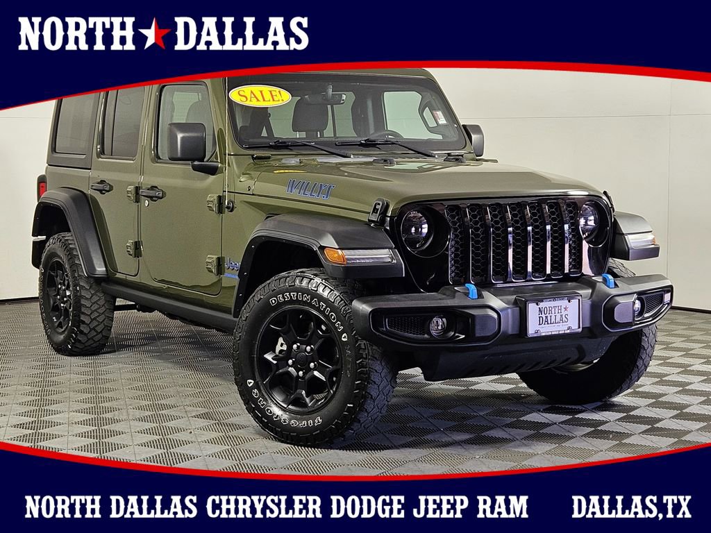 Used 2023 Jeep Wrangler Unlimited w/ 8.4" Radio Group AWD/4WD image 1