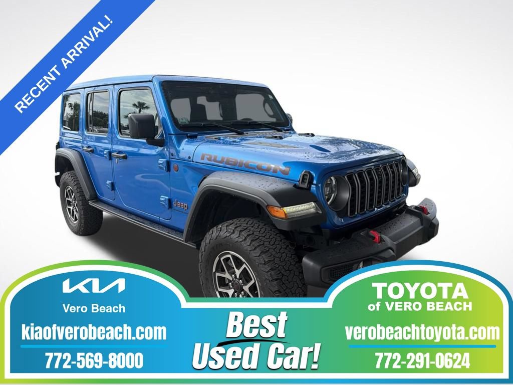 Used 2025 Jeep Wrangler Unlimited Rubicon w/ Safety Group AWD/4WD image 1