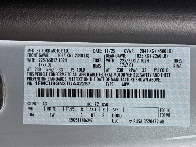 New 2026 Ford Escape Active w/ Cold Weather Package image 30