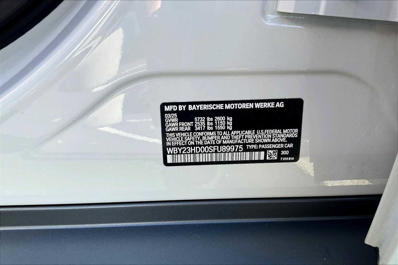 Used 2025 BMW i4 eDrive40 w/ Parking Assistance Package image 35