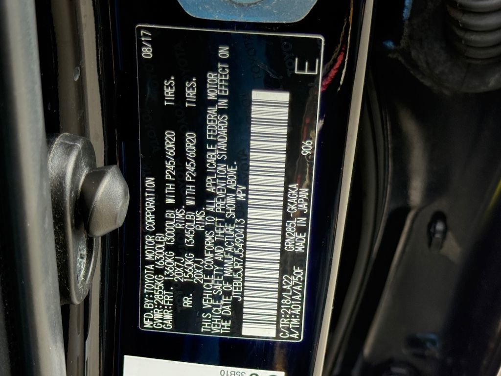 Used 2018 Toyota 4Runner Limited image 29