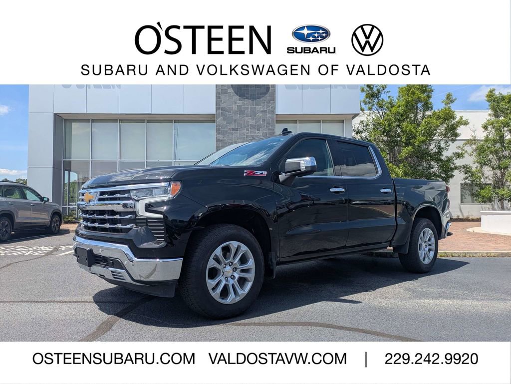 Used 2025 Chevrolet Silverado 1500 LTZ w/ Technology Package AWD/4WD image 1
