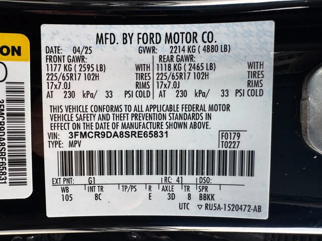 Used 2025 Ford Bronco Sport Badlands AWD/4WD image 29
