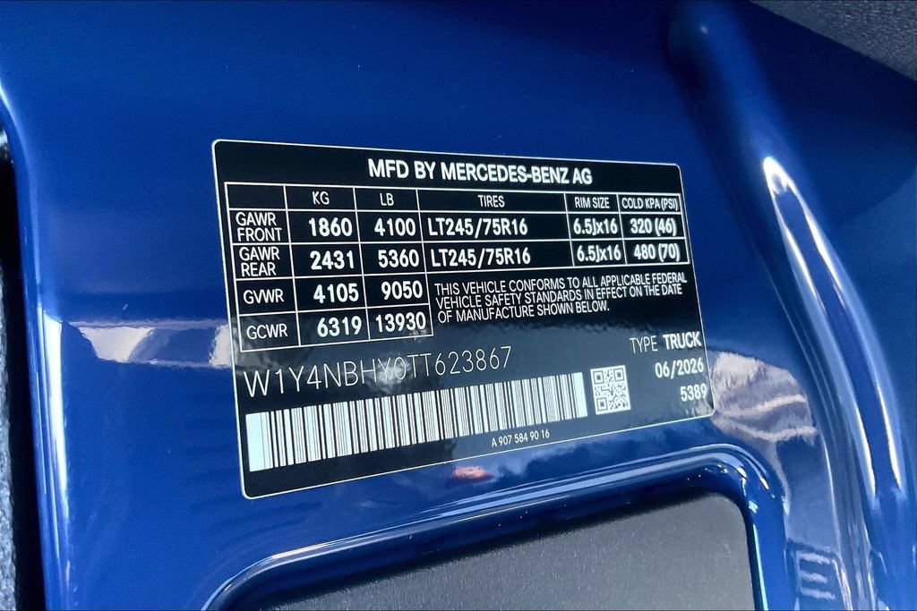 New 2026 Mercedes-Benz Sprinter 2500 image 9
