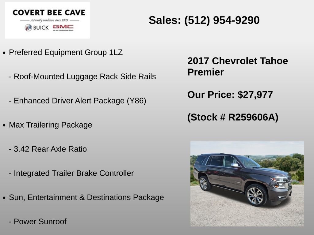 Used 2017 Chevrolet Tahoe Premier RWD image 30
