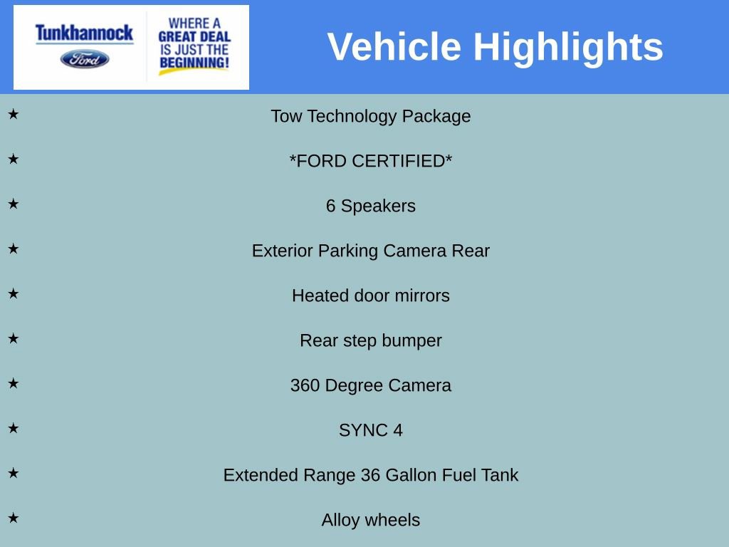 Certified 2022 Ford F150 XLT w/ Equipment Group 302A High image 12