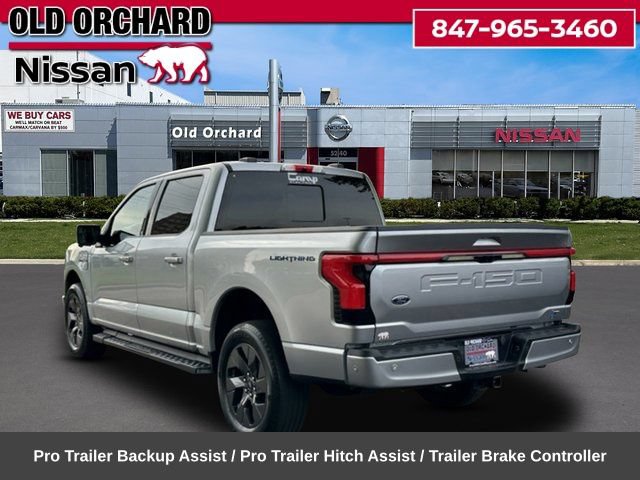 Used 2023 Ford F150 Lightning Lariat w/ Tow Technology Package AWD/4WD image 8