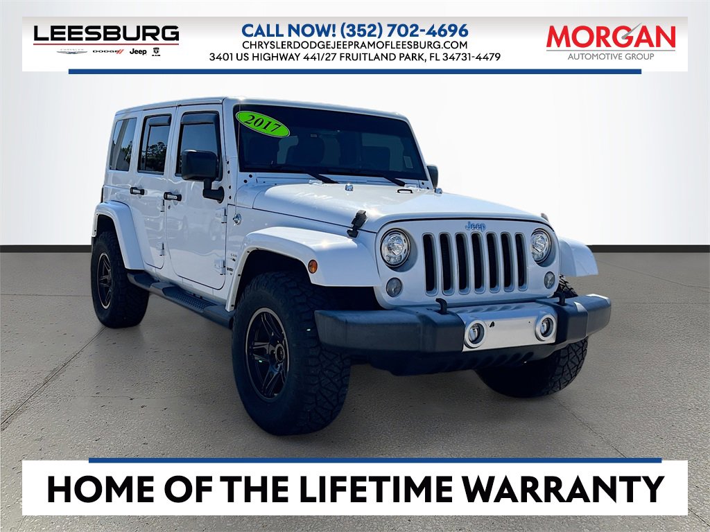 Certified 2017 Jeep Wrangler Unlimited Sahara w/ Connectivity Group