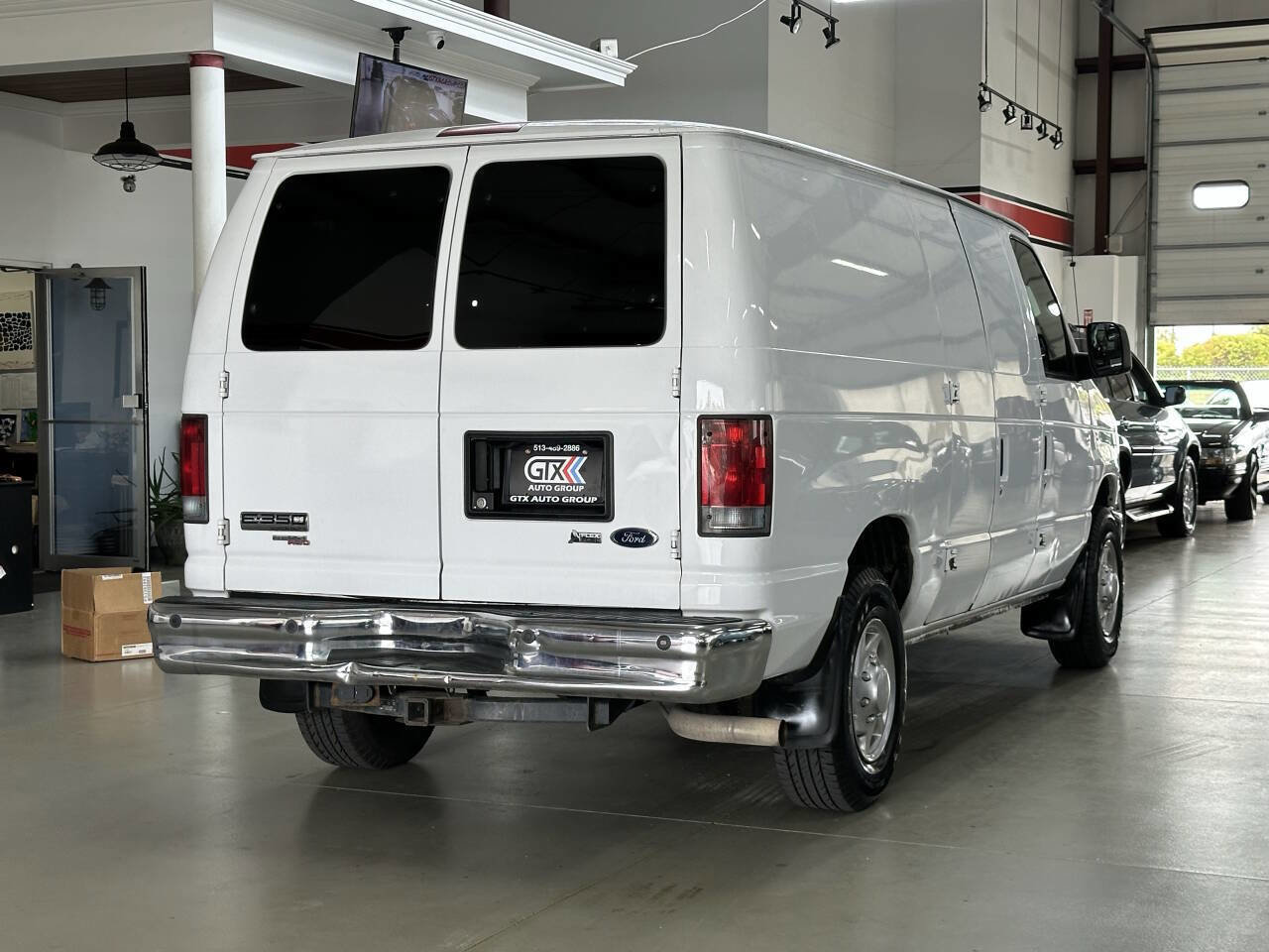 Used 2013 Ford E-350 and Econoline 350 Super Duty w/ Commercial Cargo Van Pkg image 2