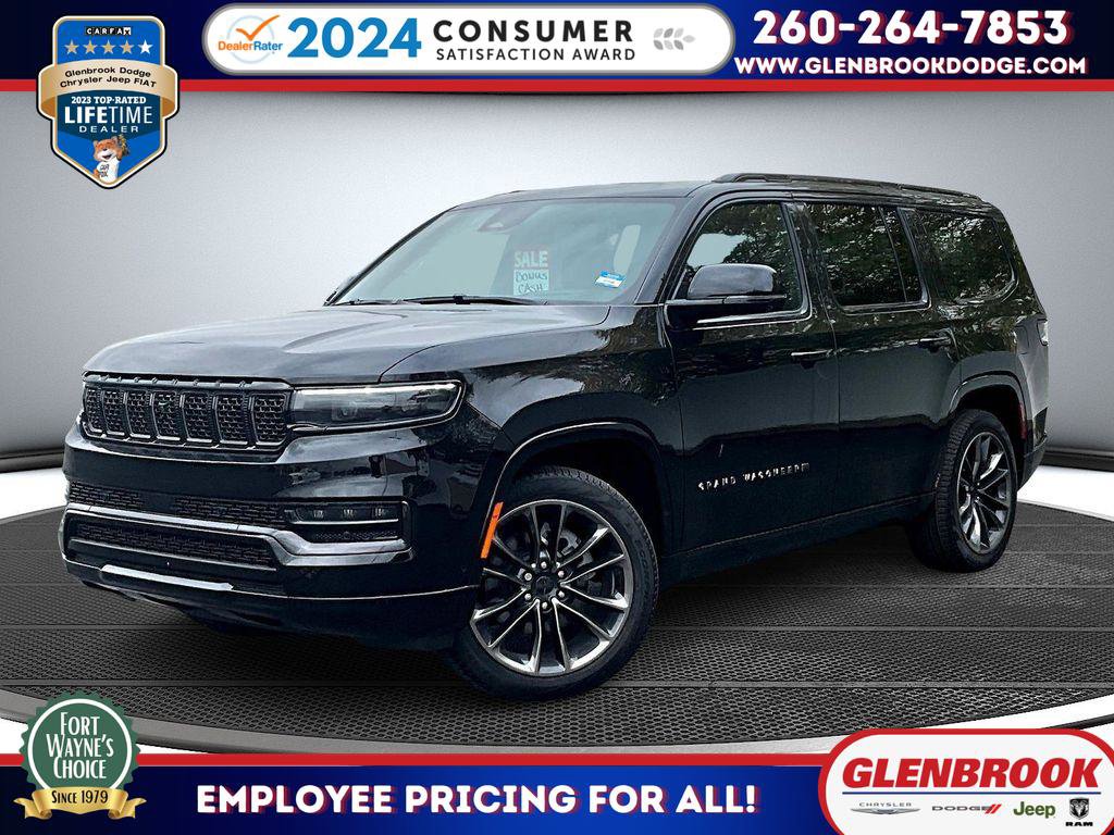 New 2025 Jeep Grand Wagoneer Series II Obsidian w/ Quick Order Packagew 28T image 1