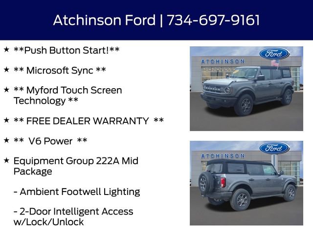 Certified 2023 Ford Bronco Big Bend AWD/4WD image 9