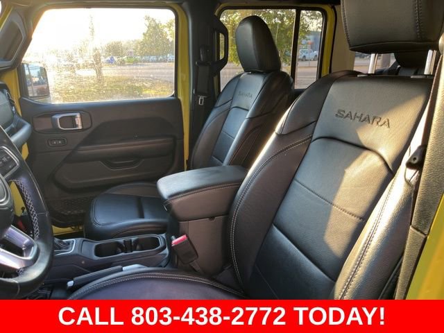 Used 2022 Jeep Wrangler Unlimited Sahara w/ Safety Group AWD/4WD image 8