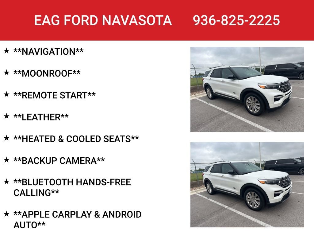 Used 2024 Ford Explorer King Ranch w/ Technology Package RWD image 2