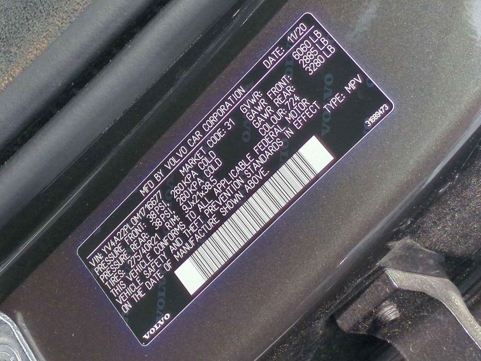 Used 2021 Volvo XC90 T6 Inscription w/ Lounge Package image 34