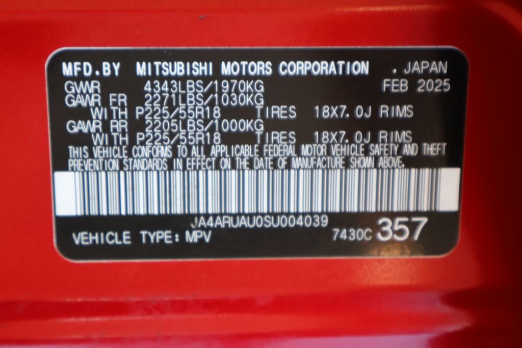 Used 2025 Mitsubishi Outlander Sport ES AWD/4WD image 37