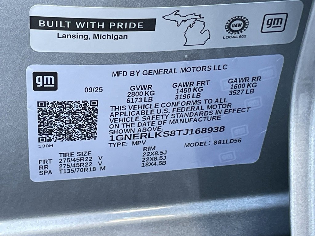 New 2026 Chevrolet Traverse RS image 34