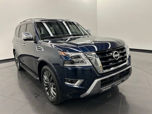 Certified 2023 Nissan Armada Platinum w/ Captain's Chairs Package image 2
