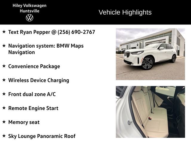 Used 2025 BMW X3 xDrive30i w/ Convenience Package image 6