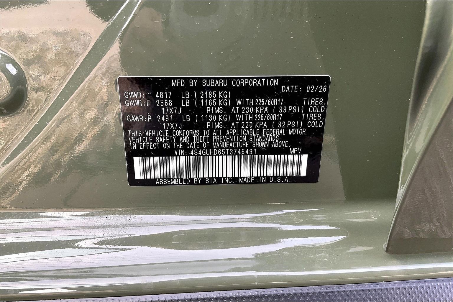 New 2026 Subaru Crosstrek 2.0i Premium AWD/4WD image 26