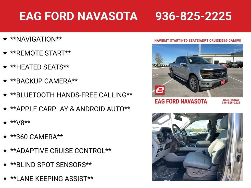 New 2025 Ford F150 XLT w/ Equipment Group 302A MID image 4