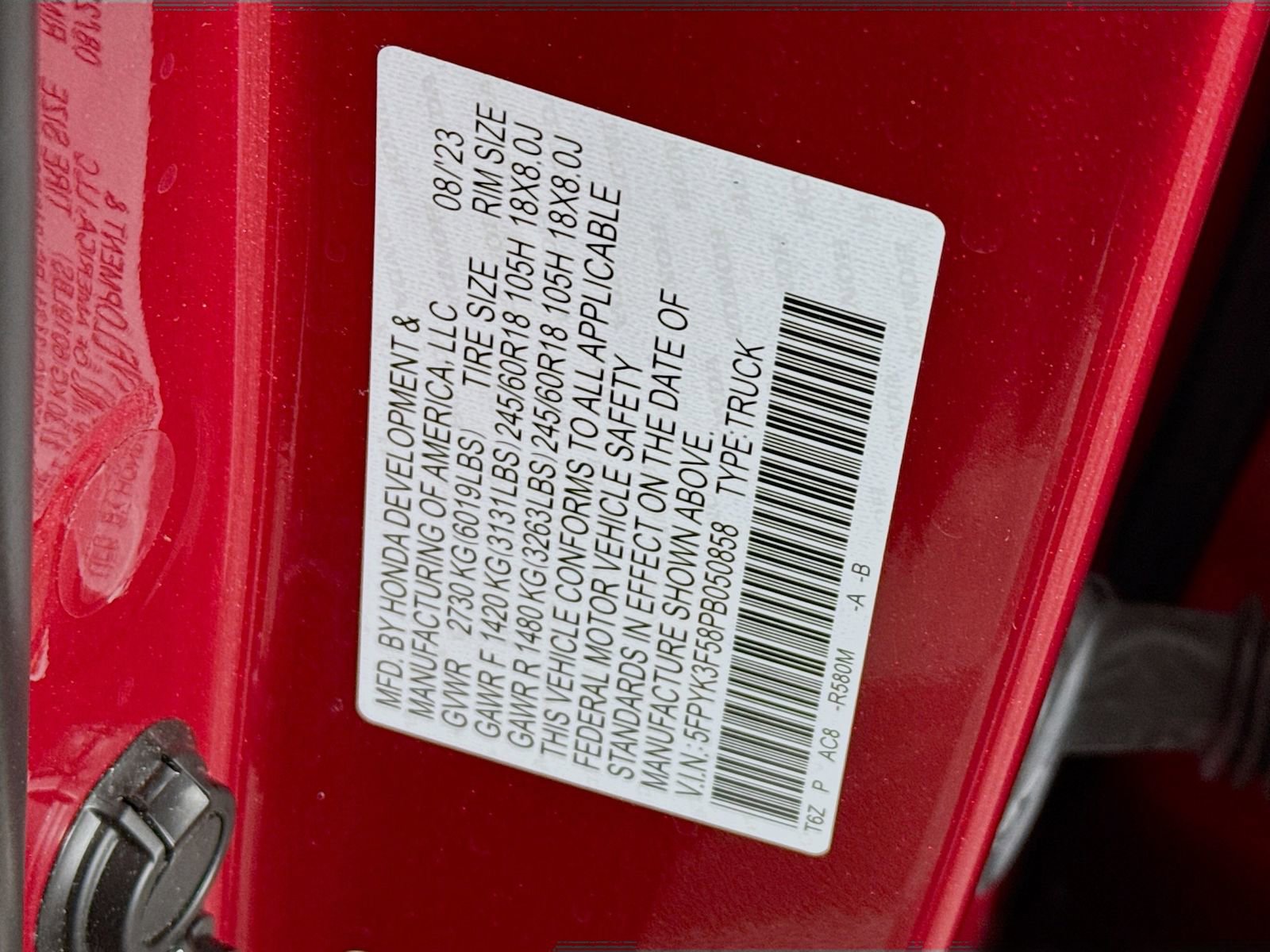 Used 2023 Honda Ridgeline RTL image 25