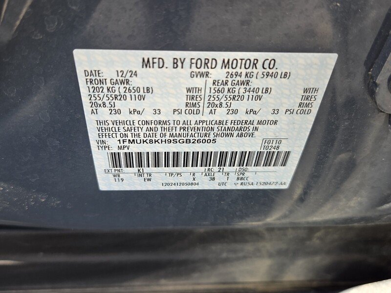 Used 2025 Ford Explorer ST-Line AWD/4WD image 19