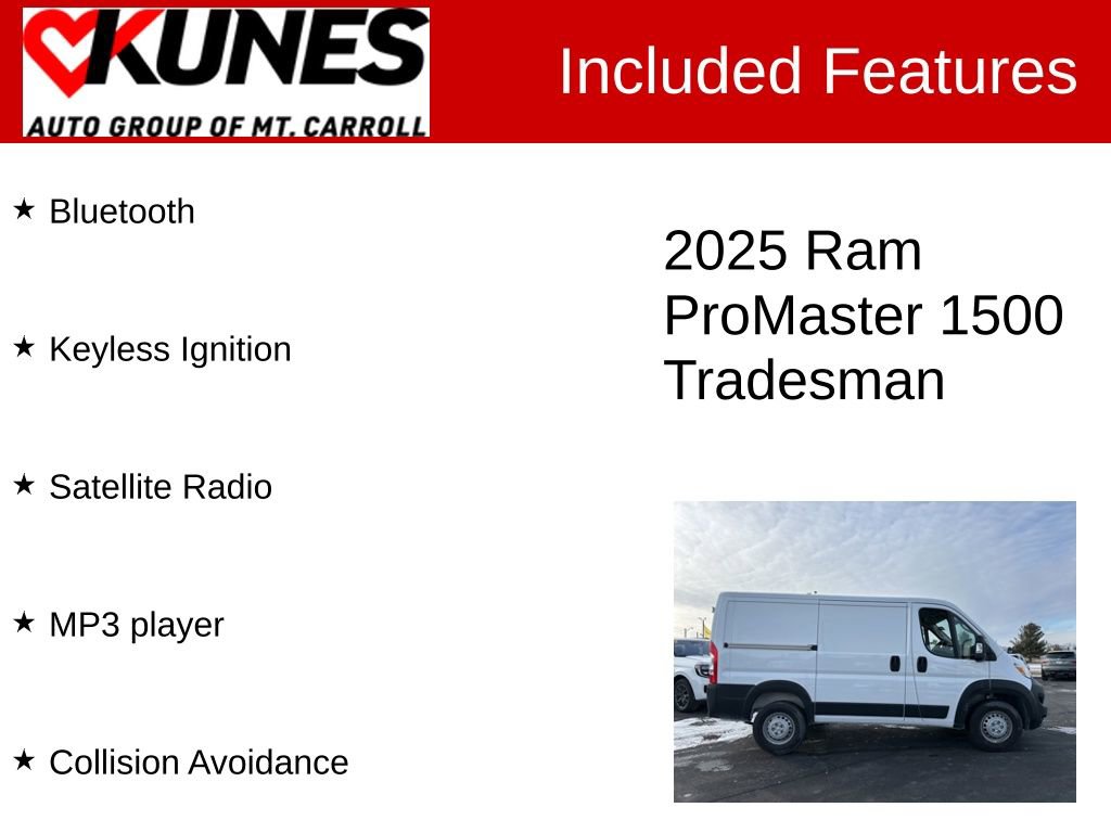 Used 2025 RAM ProMaster 1500 image 3