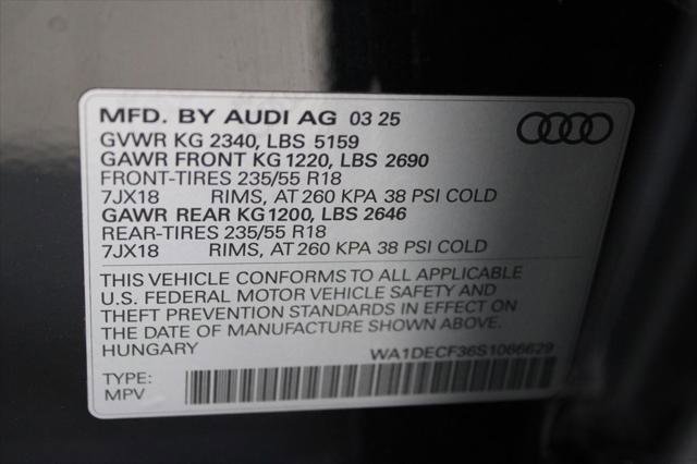 Certified 2025 Audi Q3 2.0T Premium w/ Convenience Package image 30