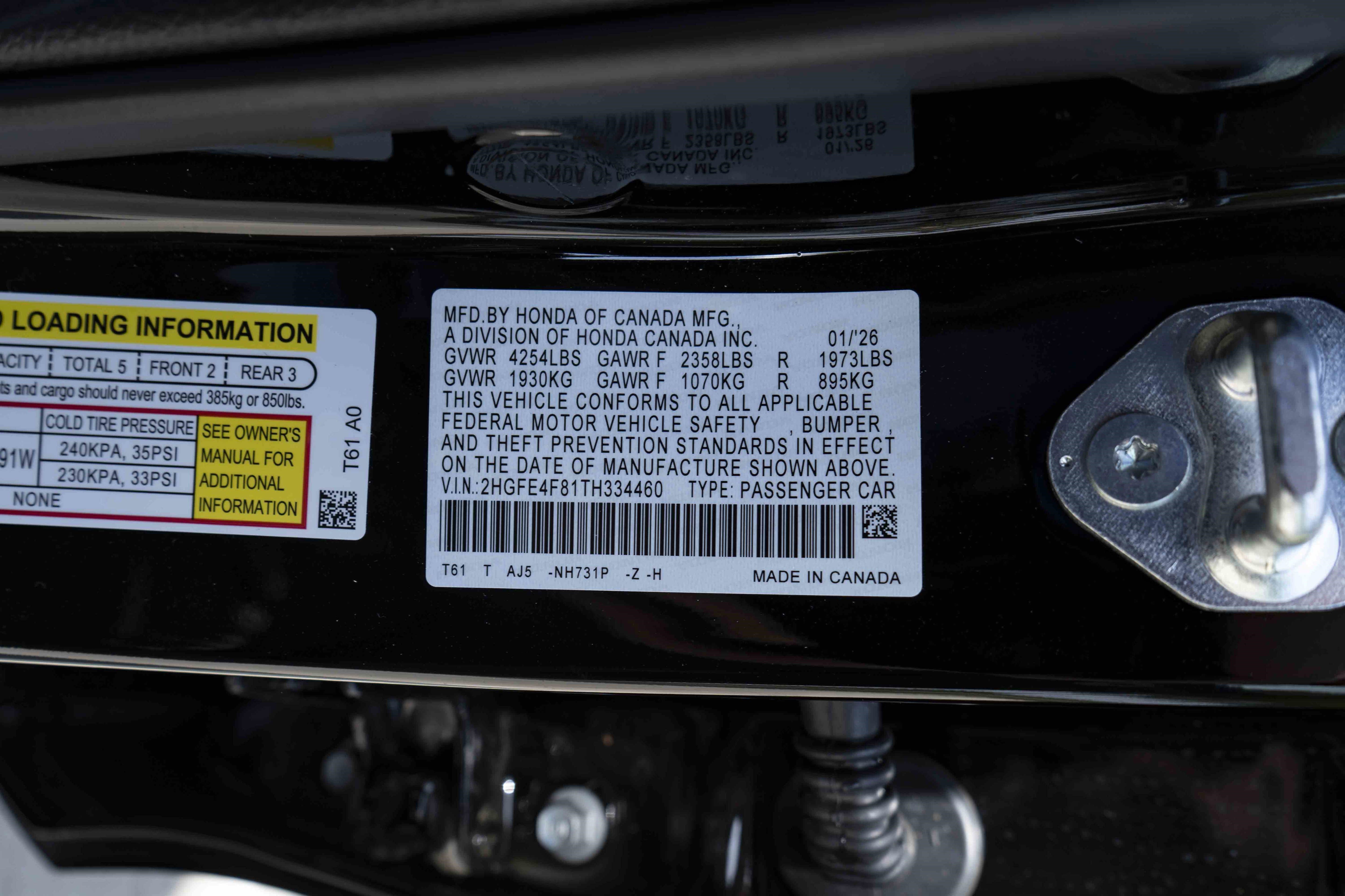 Used 2026 Honda Civic Sport Touring image 48