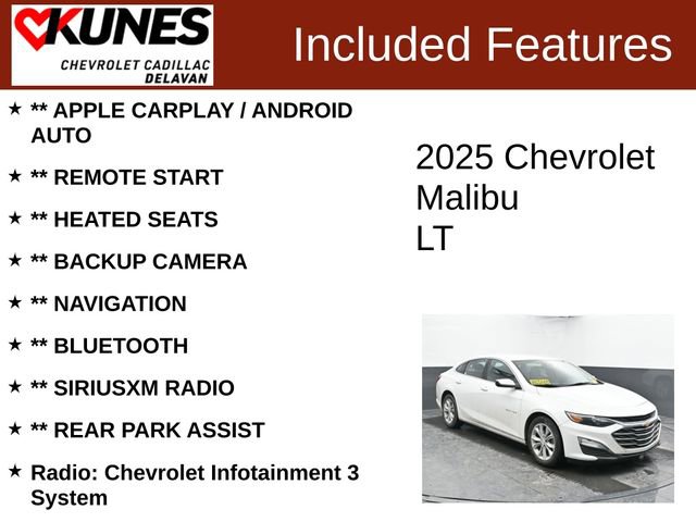 Used 2025 Chevrolet Malibu LT image 3