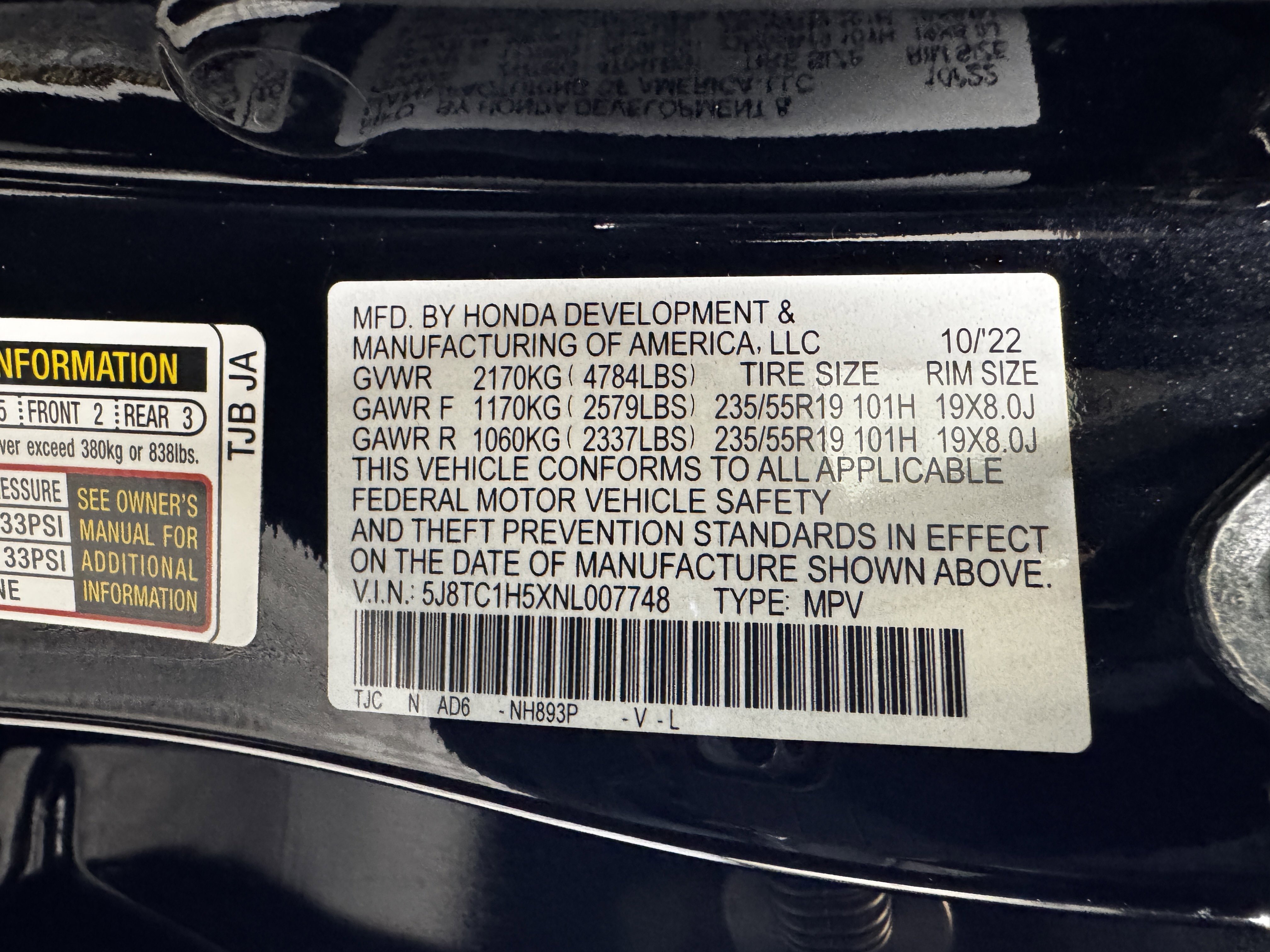 Certified 2022 Acura RDX FWD w/ Technology Package image 50