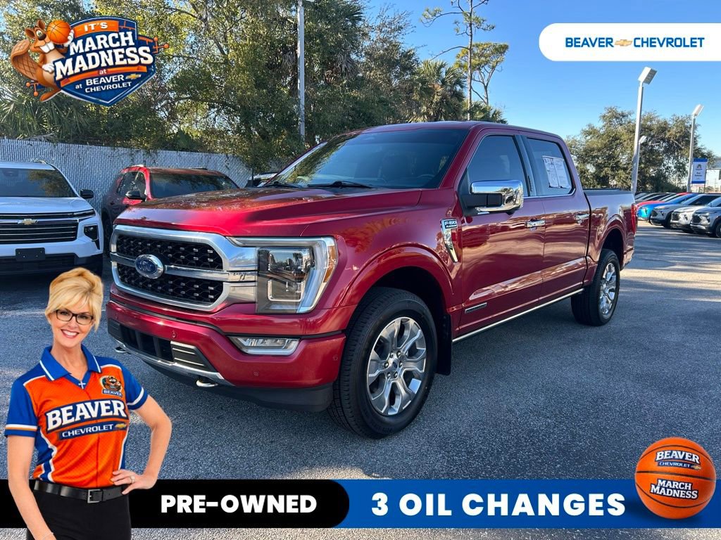 Used 2022 Ford F150 Platinum w/ Equipment Group 701A High image 1