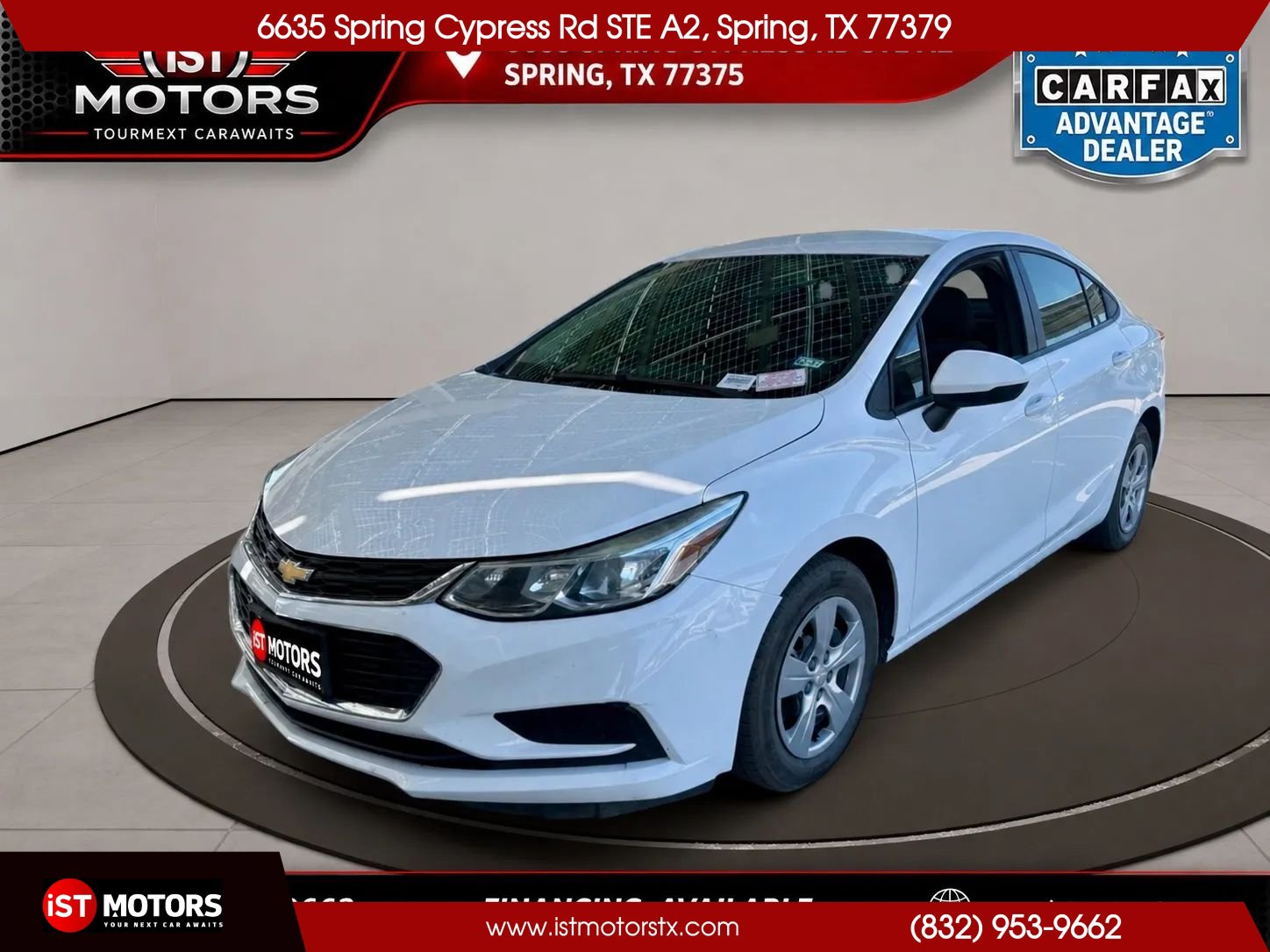 Used 2018 Chevrolet Cruze LS FWD image 1