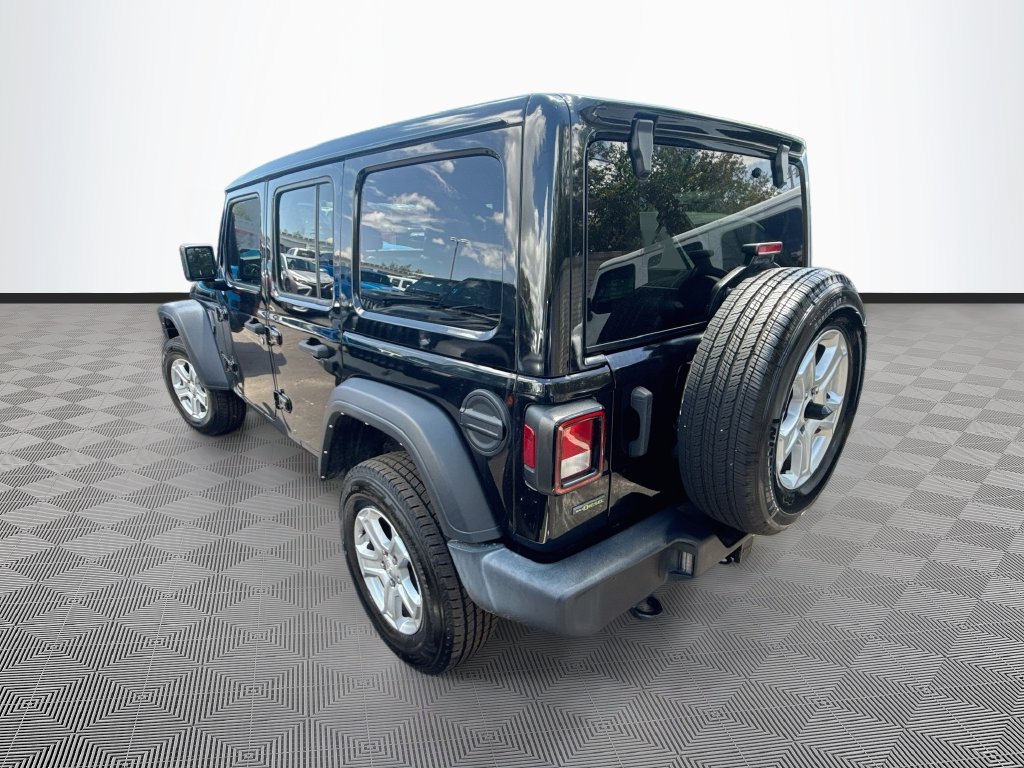 Certified 2022 Jeep Wrangler Unlimited Sport w/ Sun And Sound Package AWD/4WD image 8