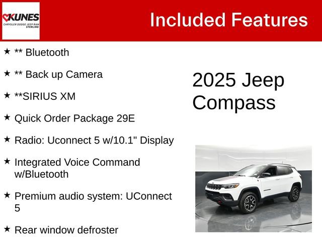 Used 2025 Jeep Compass Trailhawk AWD/4WD image 5