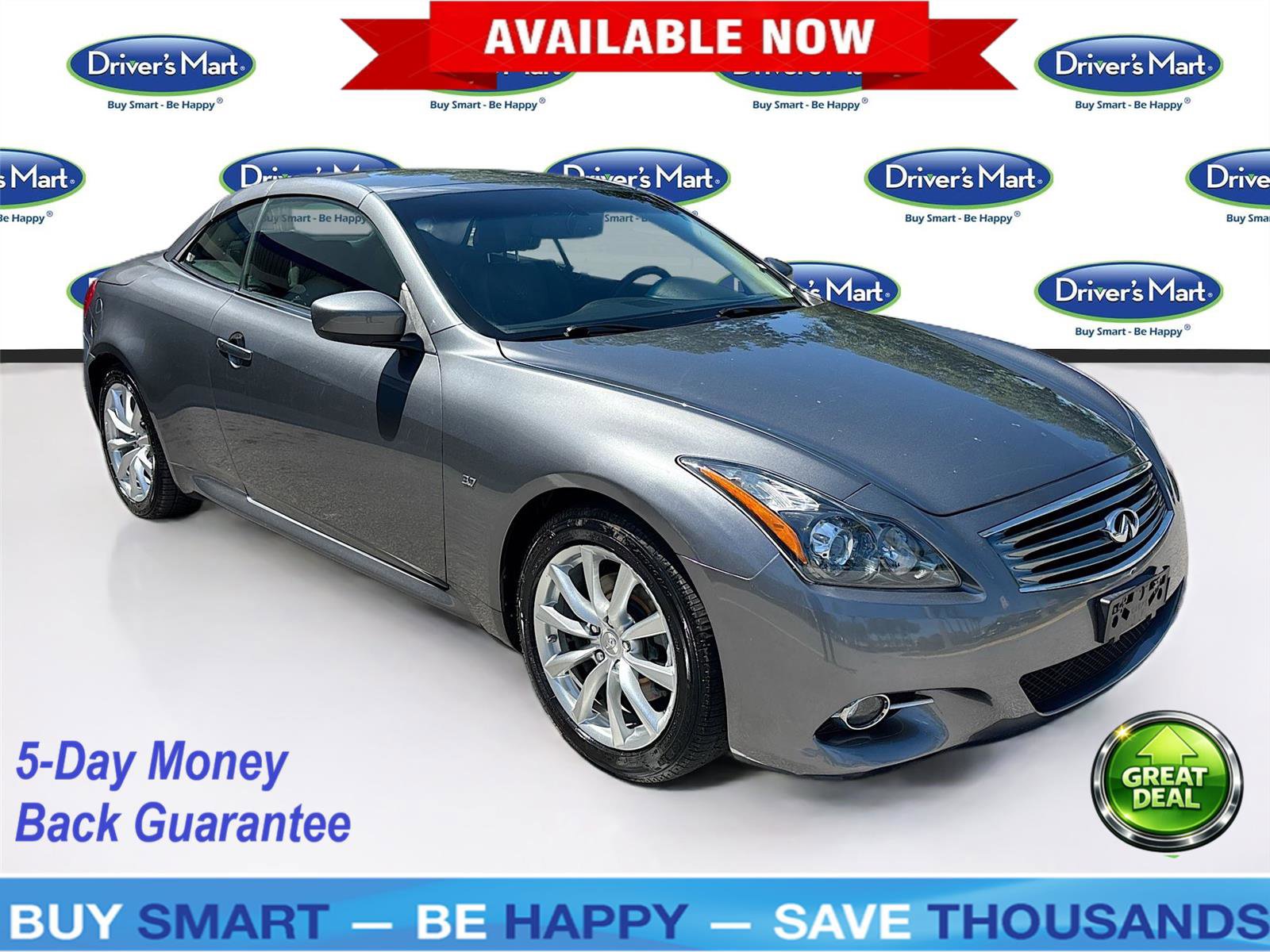 Used 2014 INFINITI Q60 Convertible w/ Premium Package