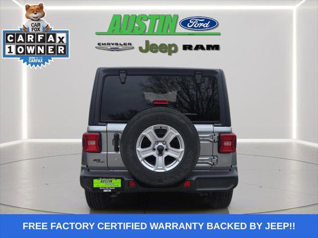 Certified 2018 Jeep Wrangler Unlimited Sport S image 12